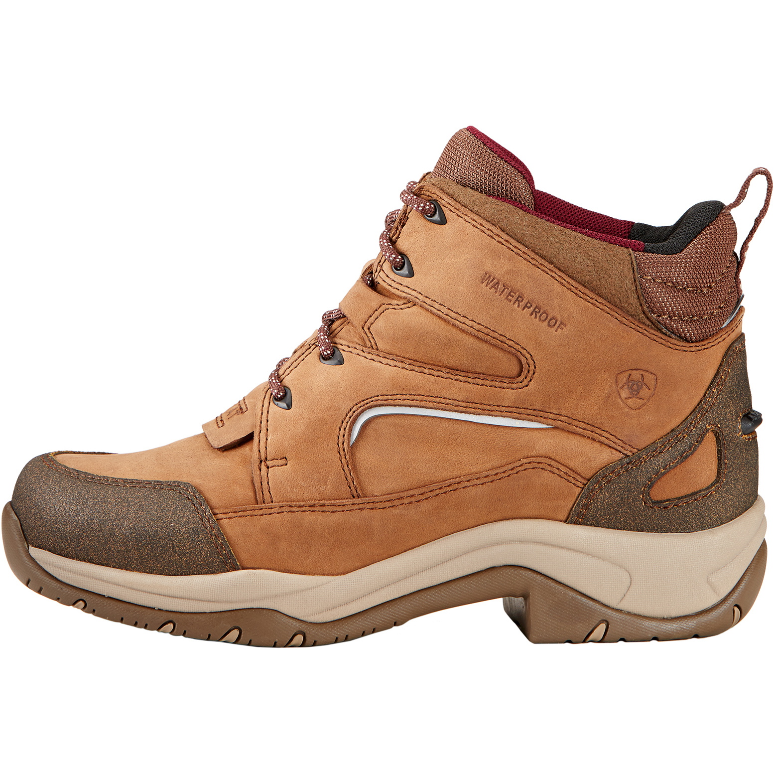 Ariat Womens Telluride II H20 Boots Palm Brown
